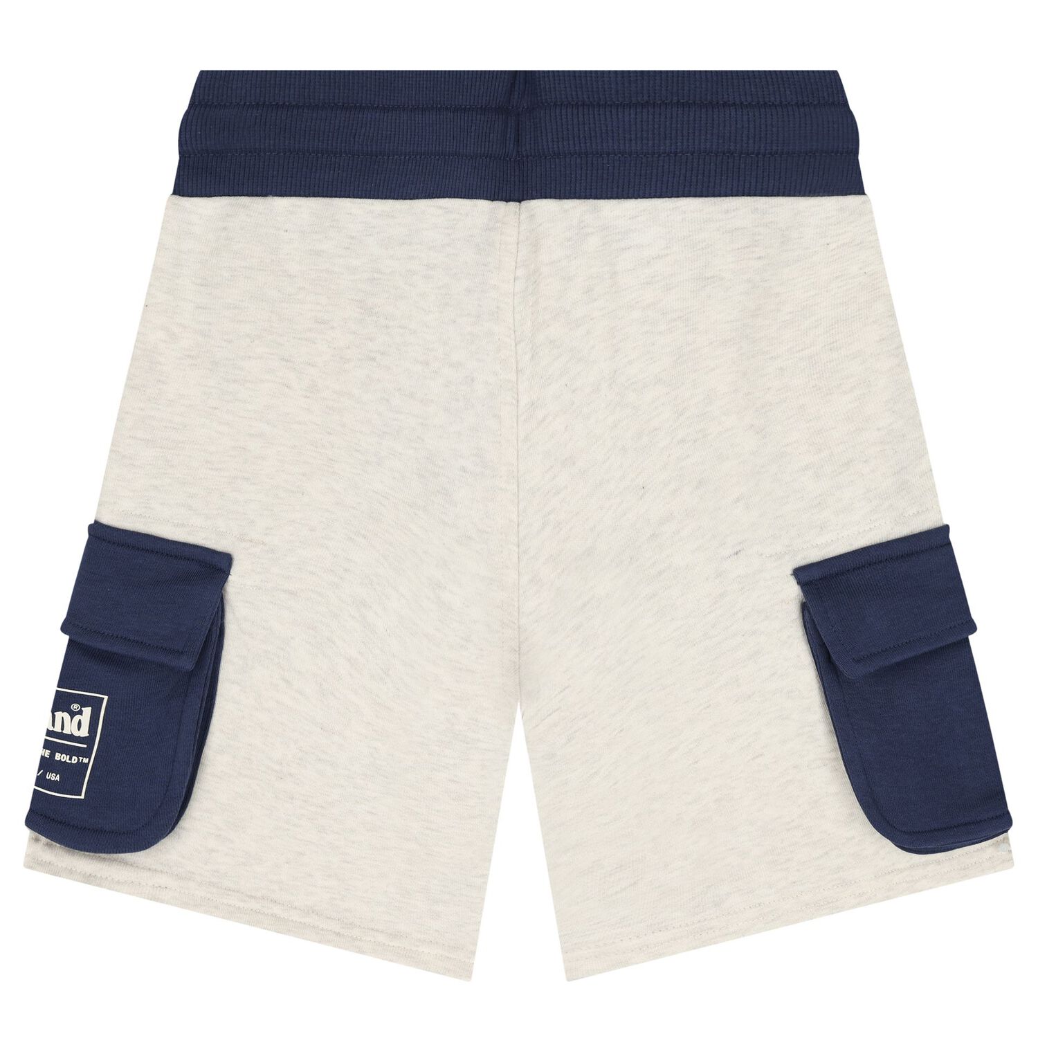 Boys Grey Logo Shorts, 1, hi-res