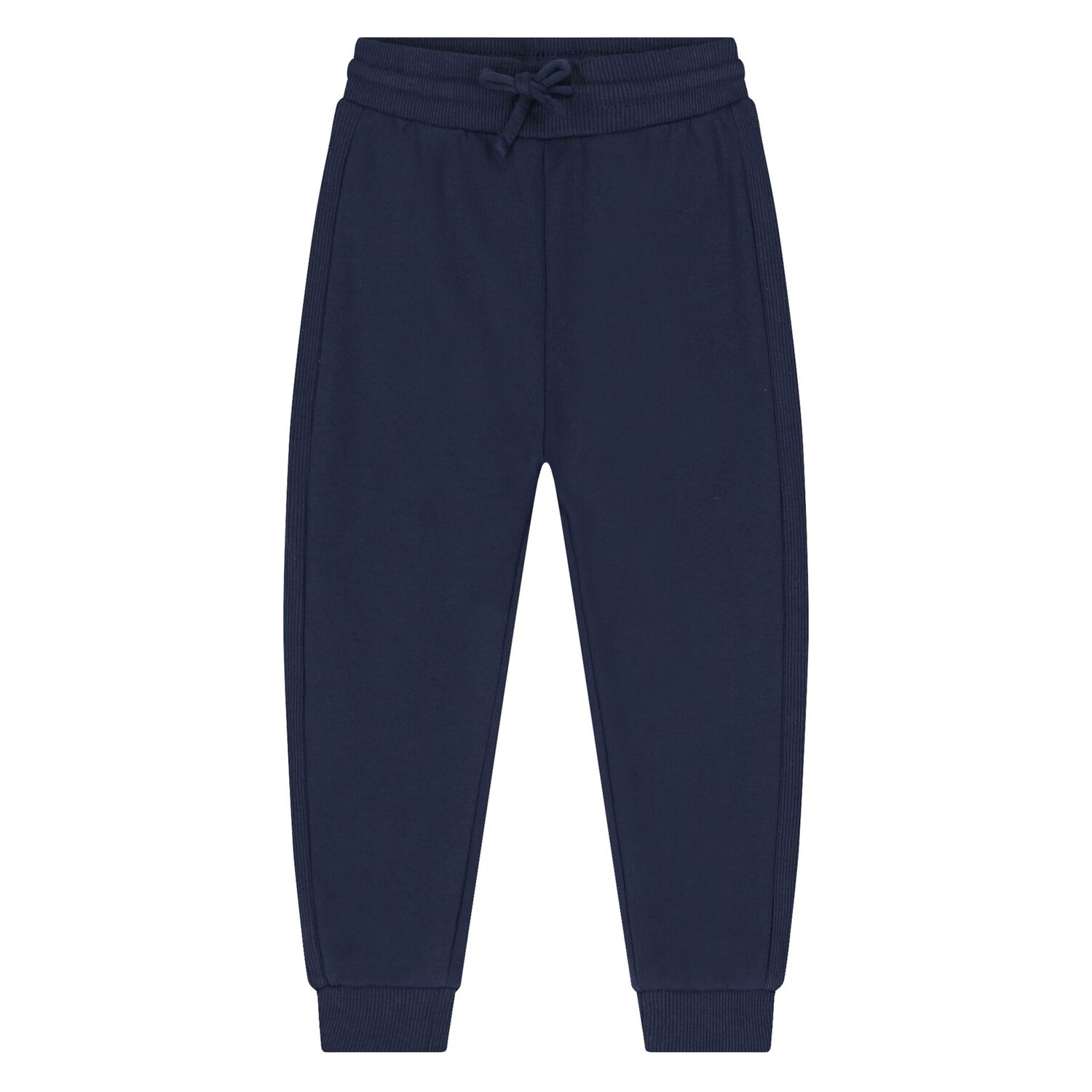 بدلة رياضية للأولاد الصغار مكونة من 3 قطع بتصميم دب تيدي، باللون العاجي والأصفر والأزرق الداكن, 1, hi-res