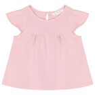 طقم شورت بنات باللون الابيض والوردى (2 قطعه), 1, hi-res