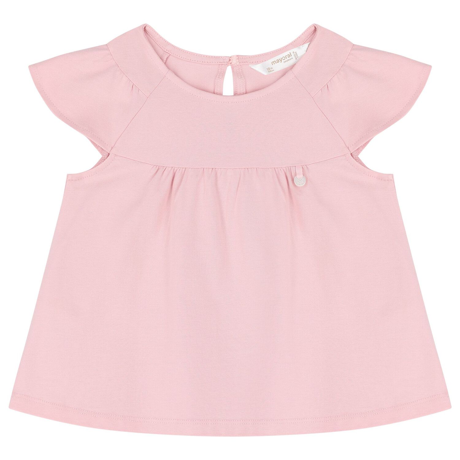 طقم شورت بنات باللون الابيض والوردى (2 قطعه), 1, hi-res