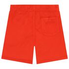 Boys Red Logo Shorts, 2, hi-res