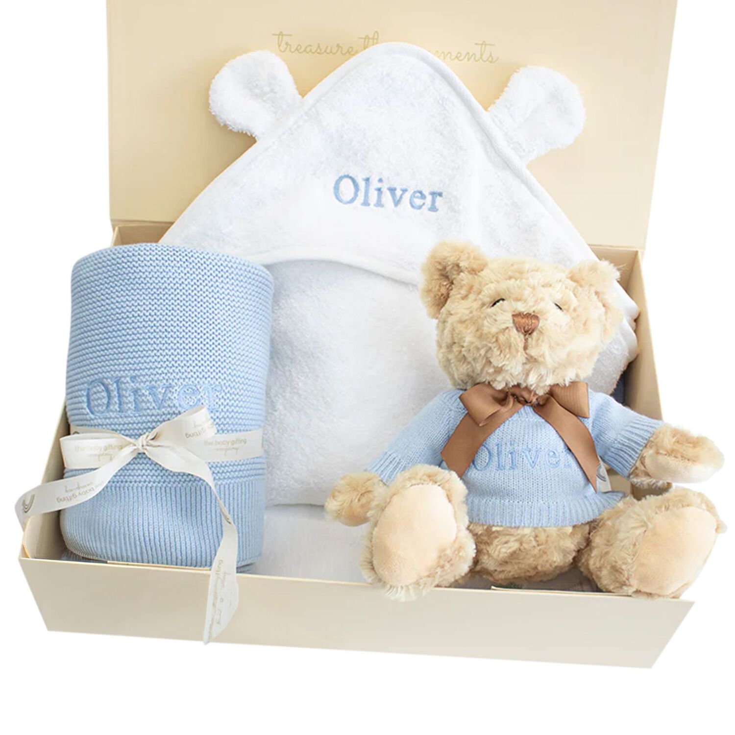 Boys Blue Welcome Little One Baby Gift Set, 2, hi-res