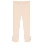 طقم ليجينز بنات بطبعه قلعه باللون البيج , 1, hi-res