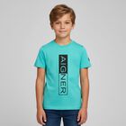 Boys Aqua Logo T-Shirt, 3, hi-res