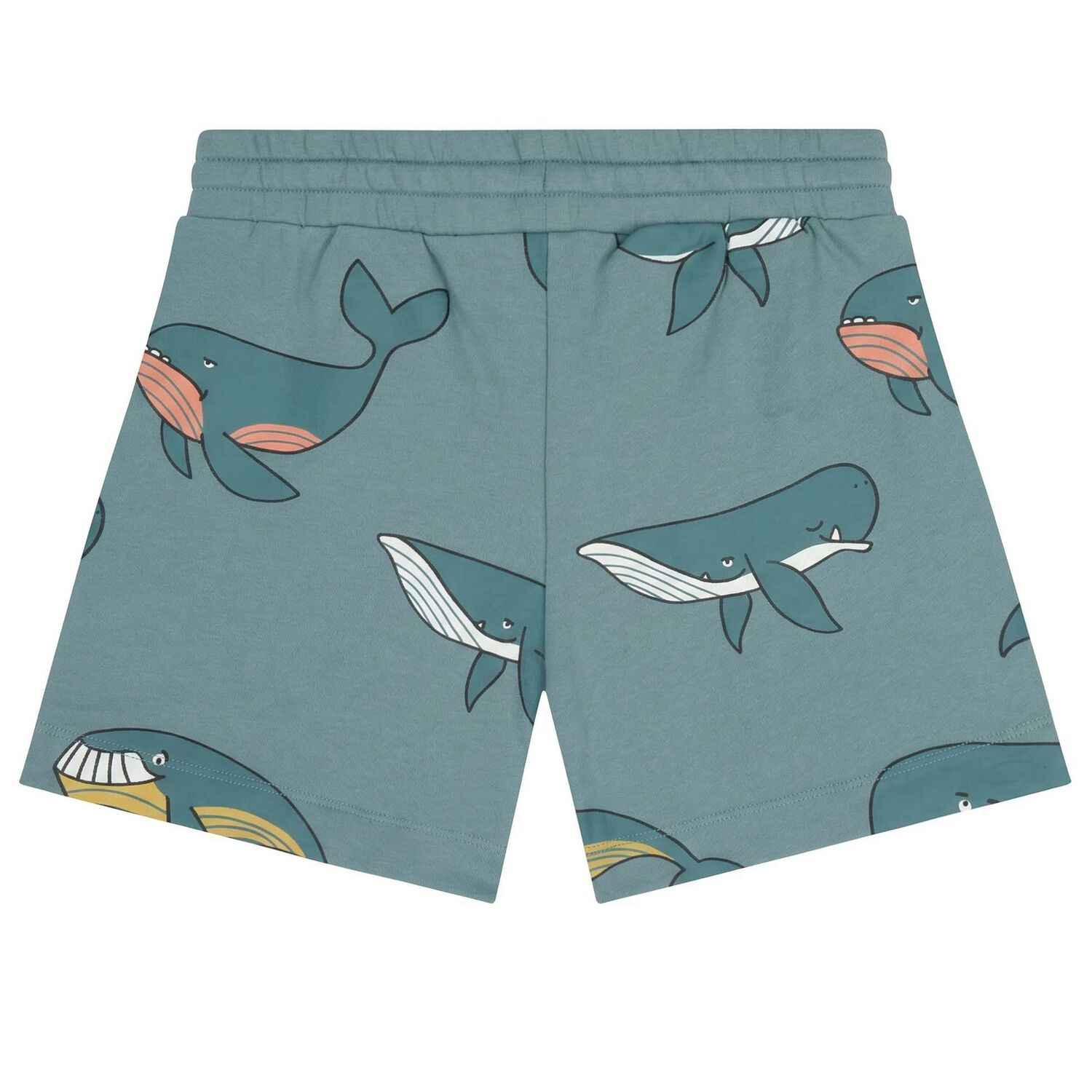 Boys Blue Whale Shorts, 1, hi-res