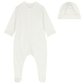 Baby Girls Ivory Babygrow Gift Set
