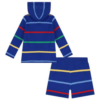 Baby Boys Multi-Colored Logo Short Set