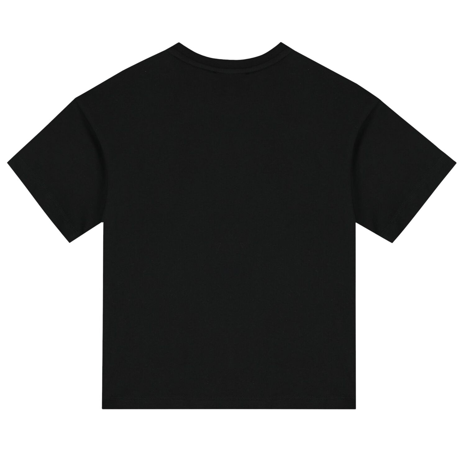 Boys Black Logo T-Shirt, 2, hi-res