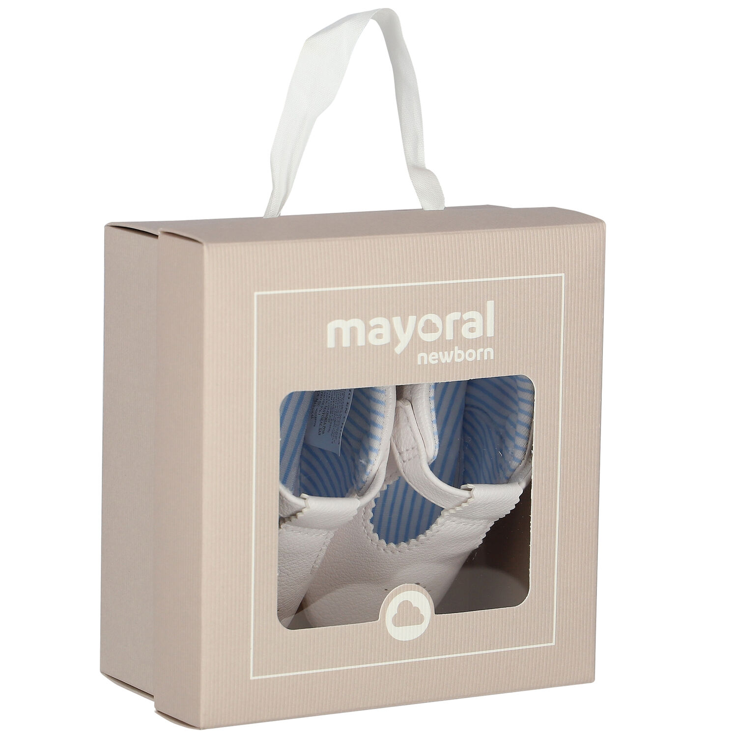 حذاء قبل المشي باللون الأبيض , 2, hi-res