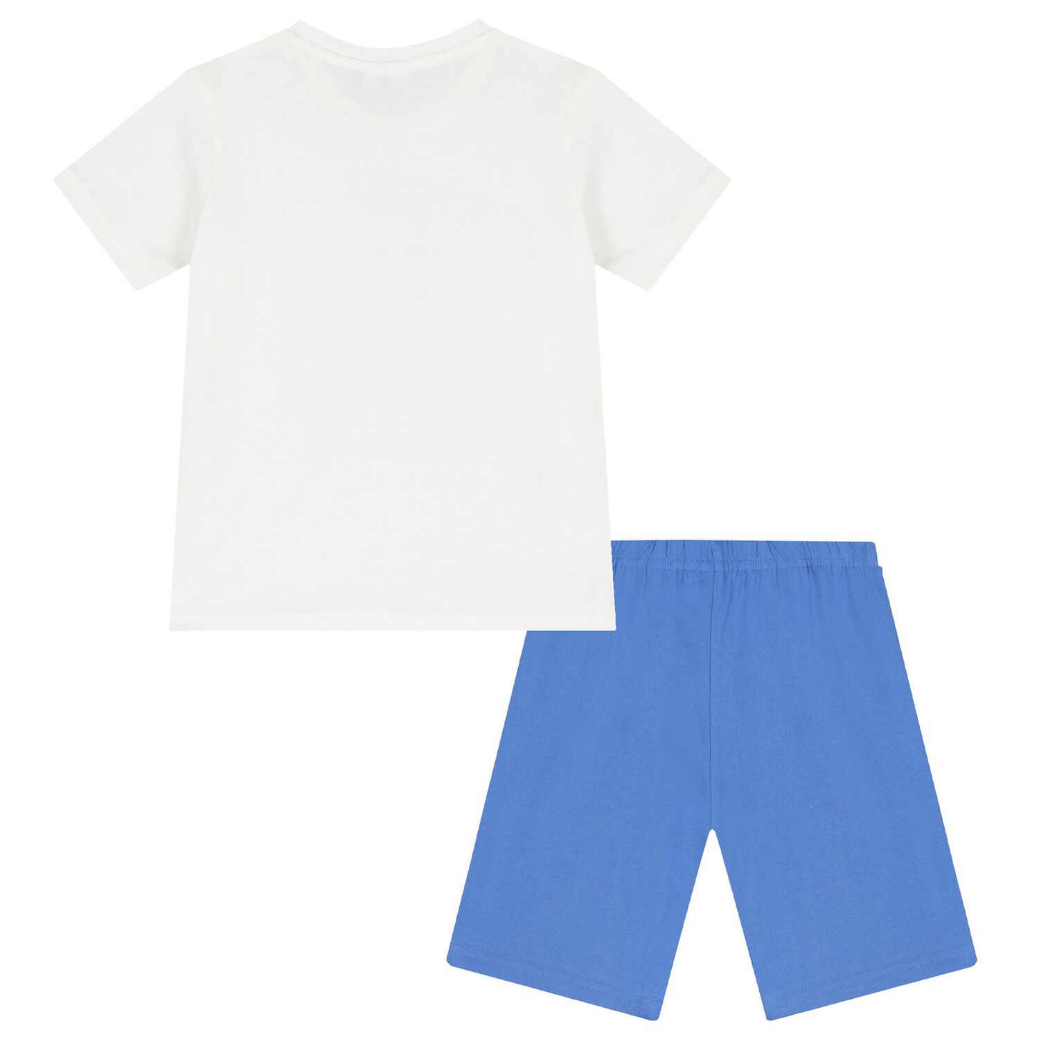 Boys White & Blue Marvel Pyjamas, 1, hi-res image number null
