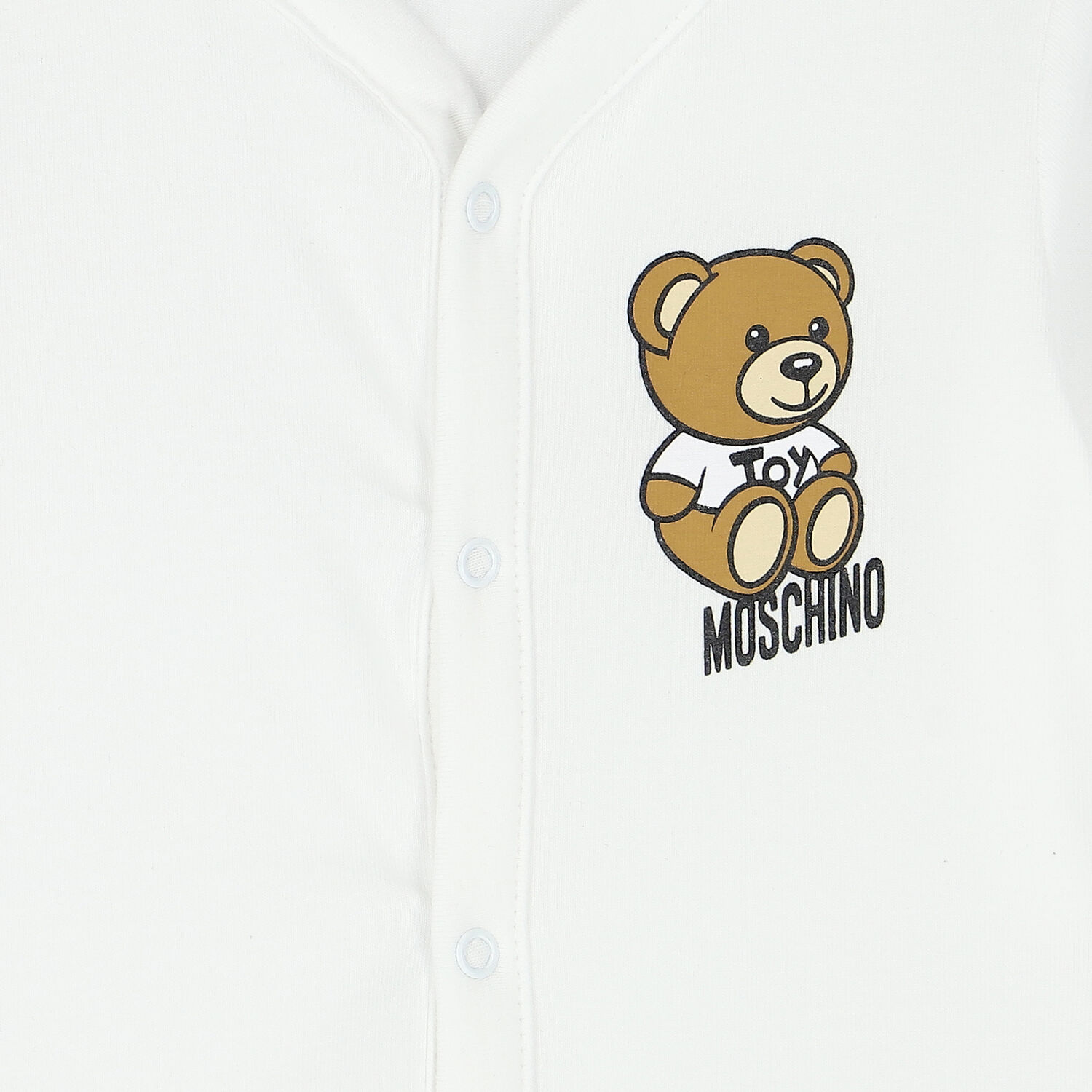 Pink Teddy Bear Logo Babygrow Set, 3, hi-res