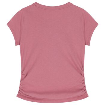 Girls Pink Logo T-Shirt