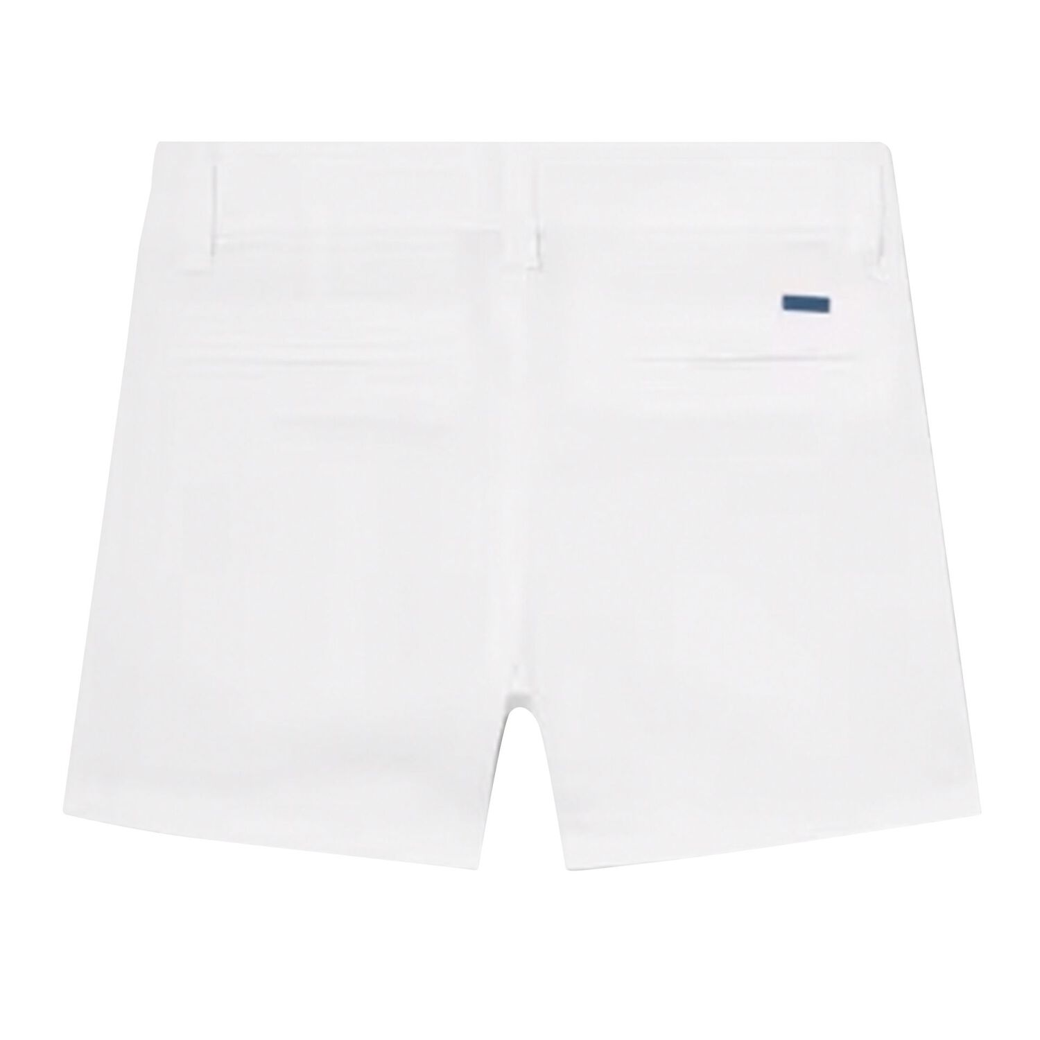 Younger Boys White Chino Shorts, 1, hi-res image number null