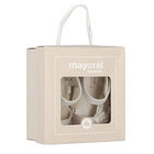 Baby Girls White Sandals, 1, hi-res