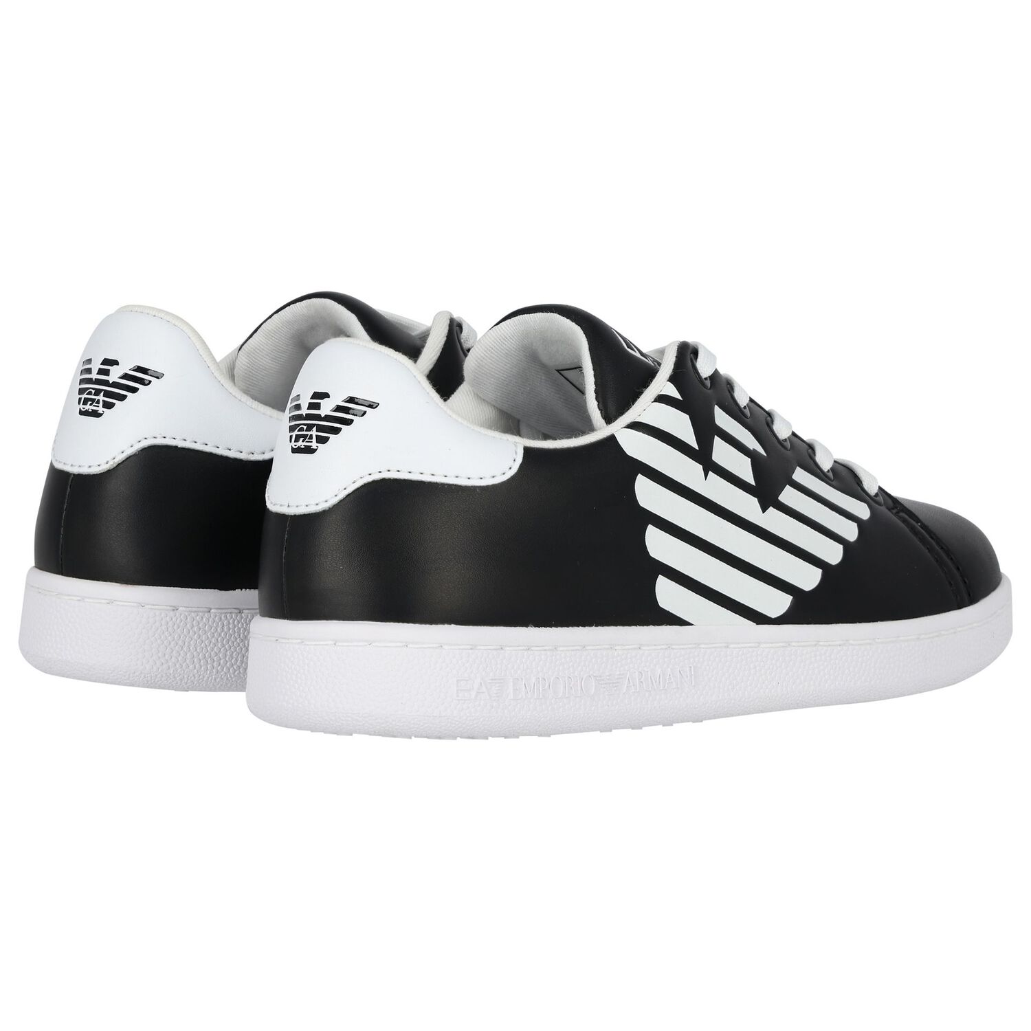 Black Logo Trainers, 1, hi-res image number null