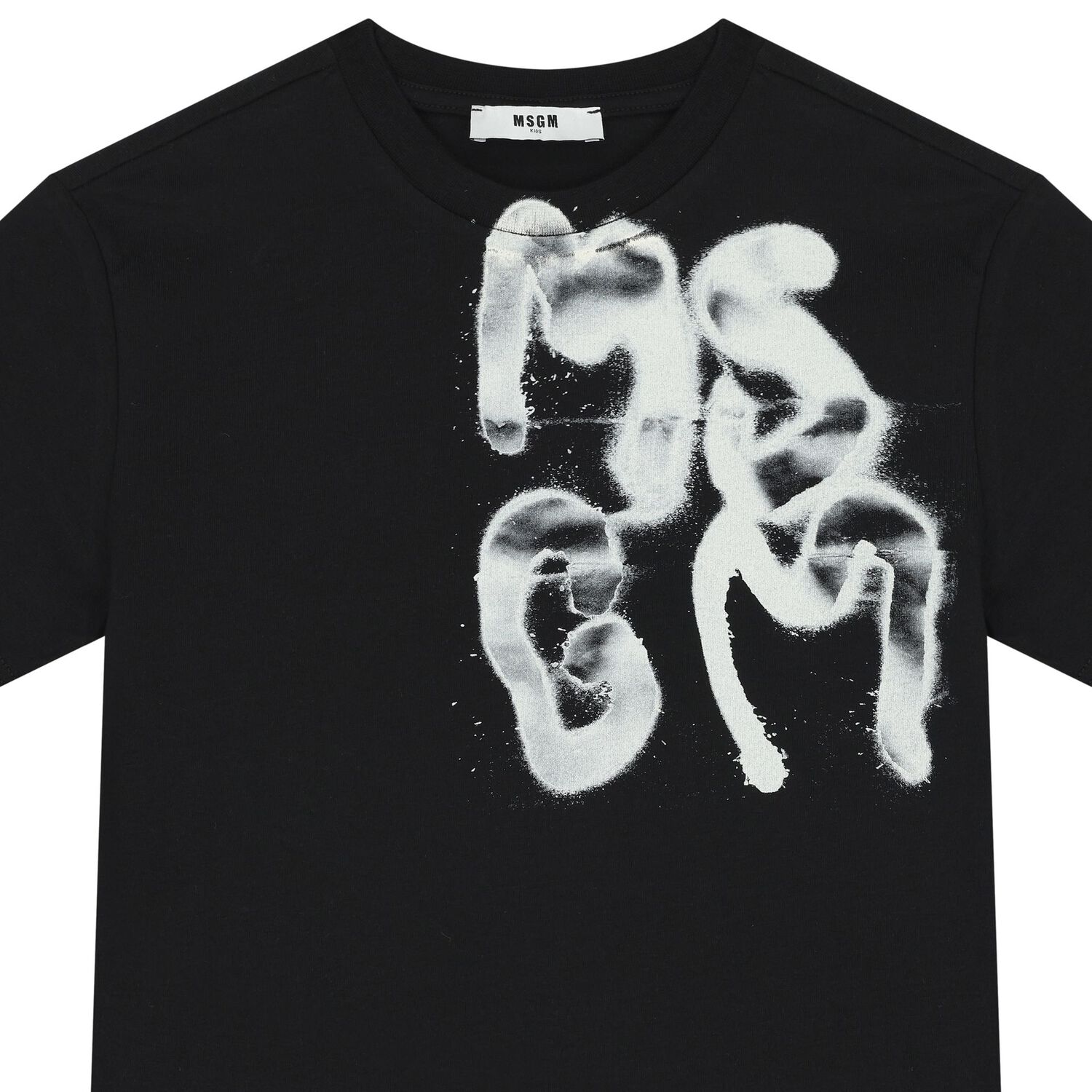 Boys Black Logo T-Shirt, 2, hi-res