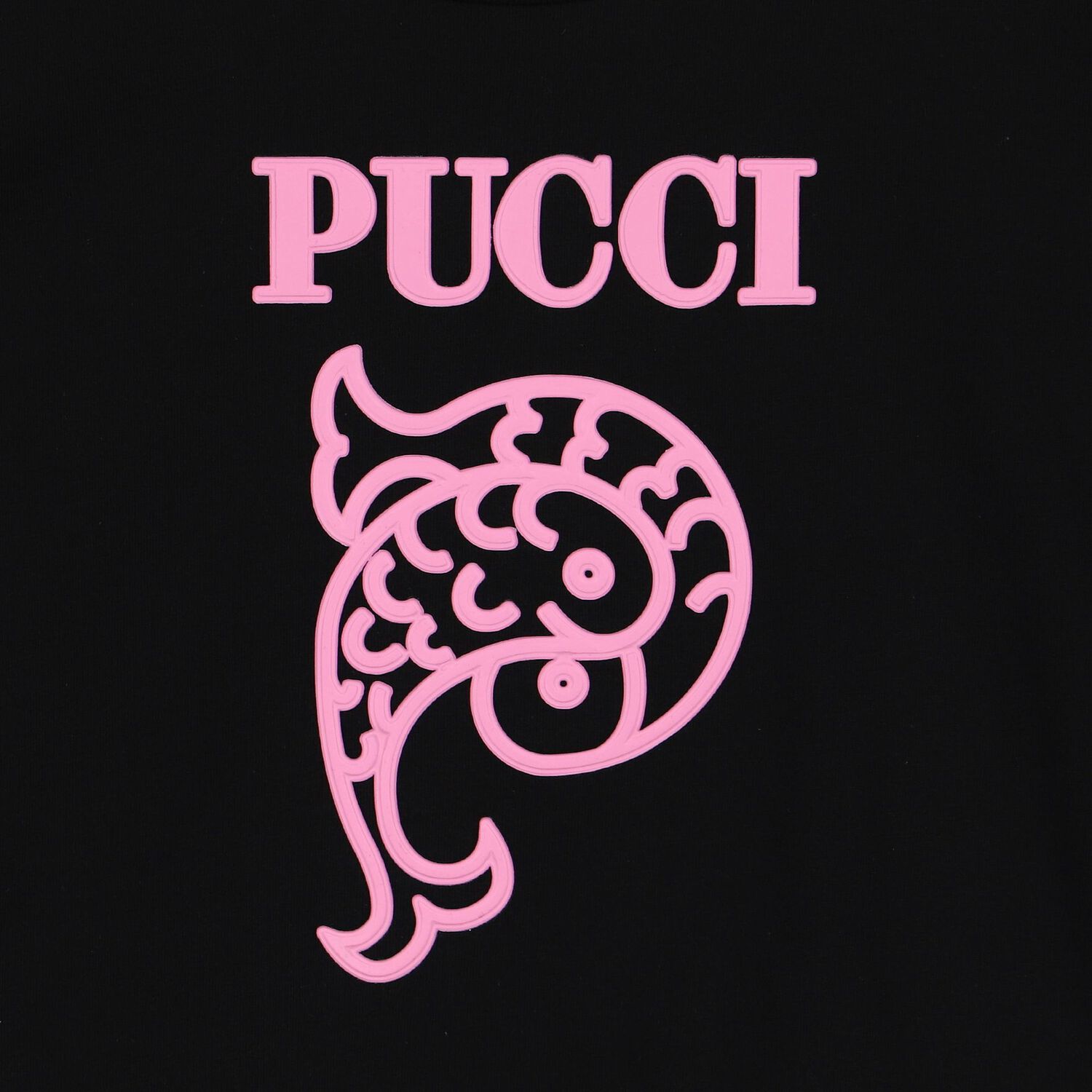 فستان بنات بالشعار باللون الأسود, 2, hi-res