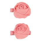 مشبك شعر للبنات باللون الزهري (2قطعة), 3, hi-res