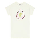 Girls Ivory Logo T-Shirt, 1, hi-res