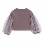 جاكيت بالشعار باللون الموف للبنات, 1, hi-res