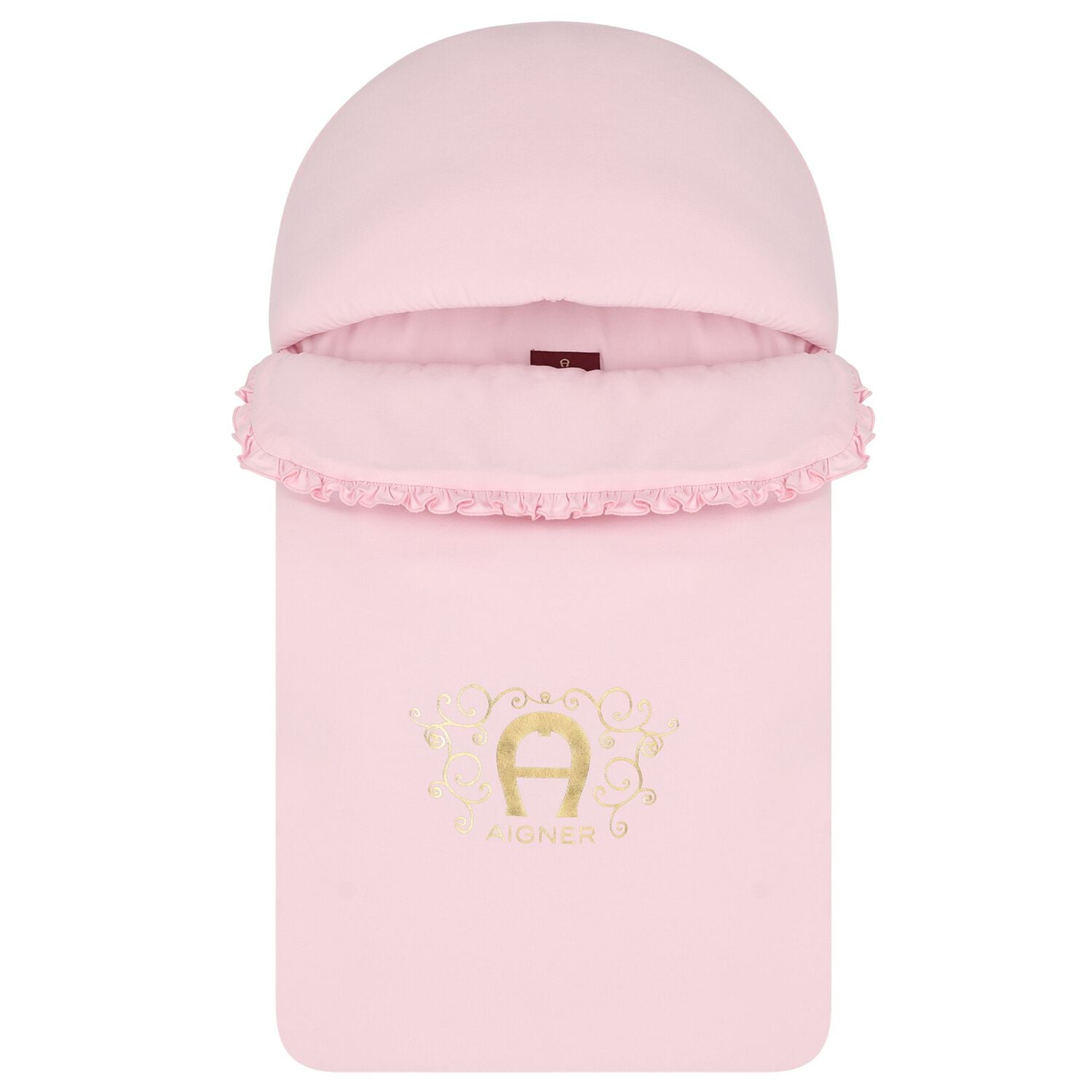 Baby Girls Pink & Gold Logo Nest, 2, hi-res