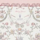 Baby Girls White & Pink Toile de Jouy Carré Swaddle & Bib Gift Set, 1, hi-res