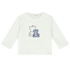 Baby Boys Blue & Ivory Trousers Set, 1, hi-res