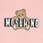 بدلة أطفال بناتي مزينة بشعار دب تيدي, 5, hi-res