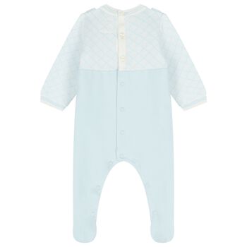 Baby Boys Blue Babygrow