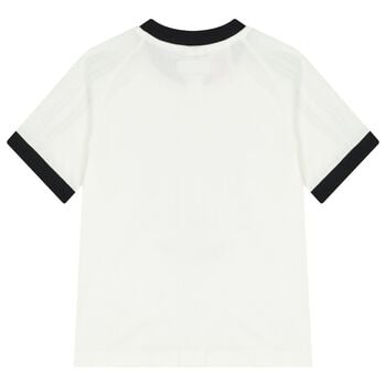 تشيرت بشعار ديزني باللون الابيض للاولاد