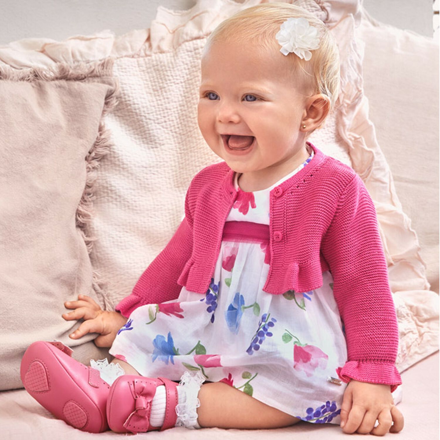 طقم فستان باللون أبيض, 1, hi-res image number null