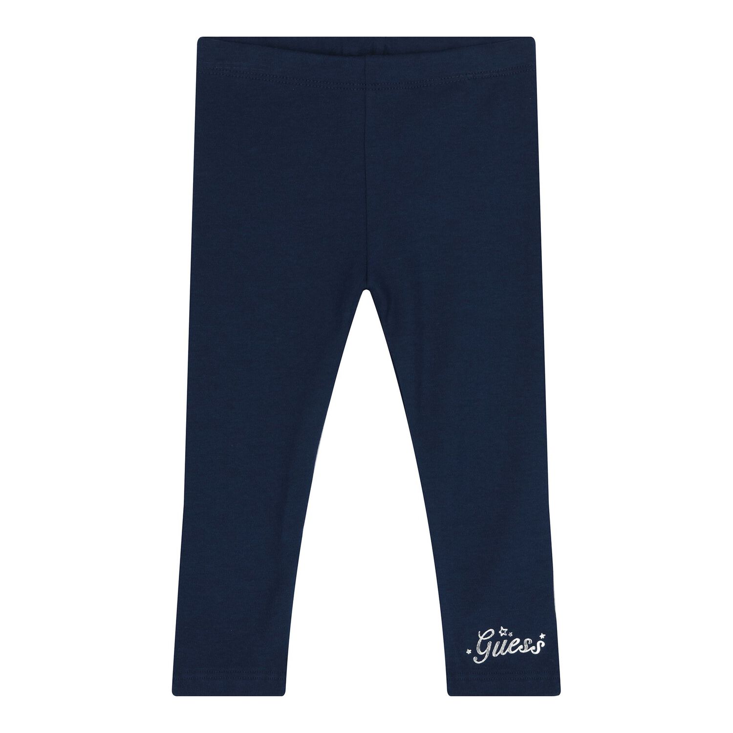 طقم ليجينز للبنات بالشعار بطبعه تيدى بير باللون الكحلى و الابيض , 1, hi-res