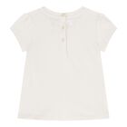 Baby Girls Ivory, Pink & Blue Tartan Polo Bear Shorts Set, 1, hi-res