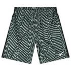 Boys Green & Black Logo Shorts, 1, hi-res