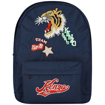 Navy Blue Varsity Tiger Backpack