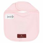 Pink & Gold Logo Baby Bib, 2, hi-res