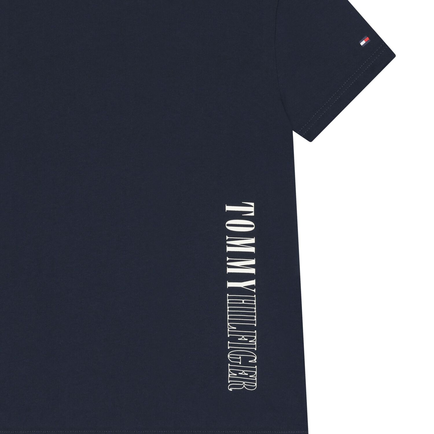 Boys Navy Blue Logo T-Shirt, 1, hi-res