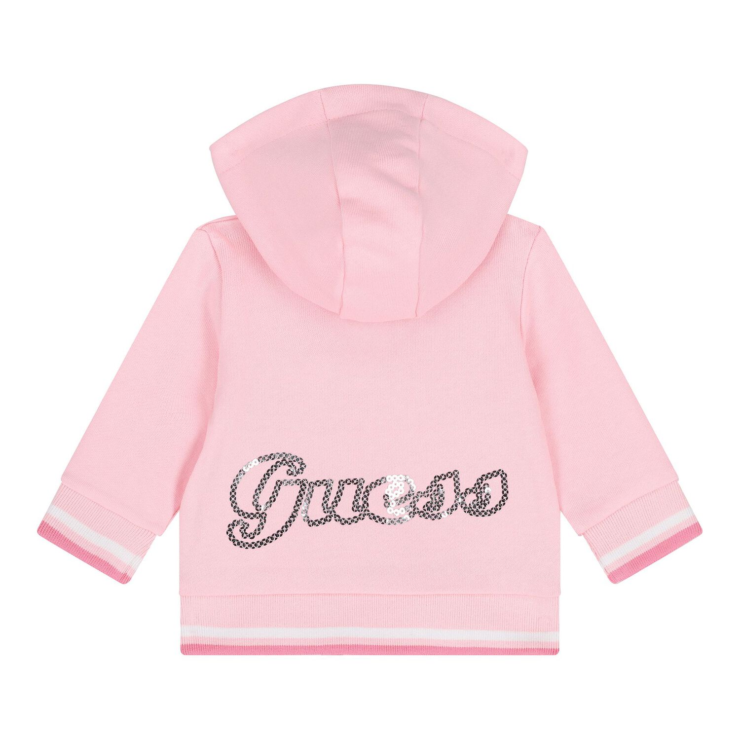 Baby Girls Pink Logo Tracksuit, 1, hi-res image number null