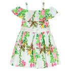 فستان باللون الأبيض والأصفر ليمون, 1, hi-res