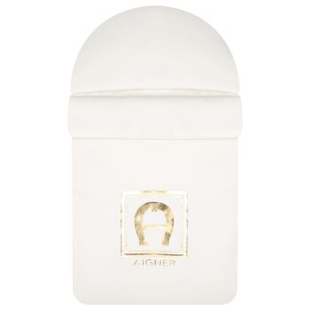 Ivory & Gold Logo Baby Nest 