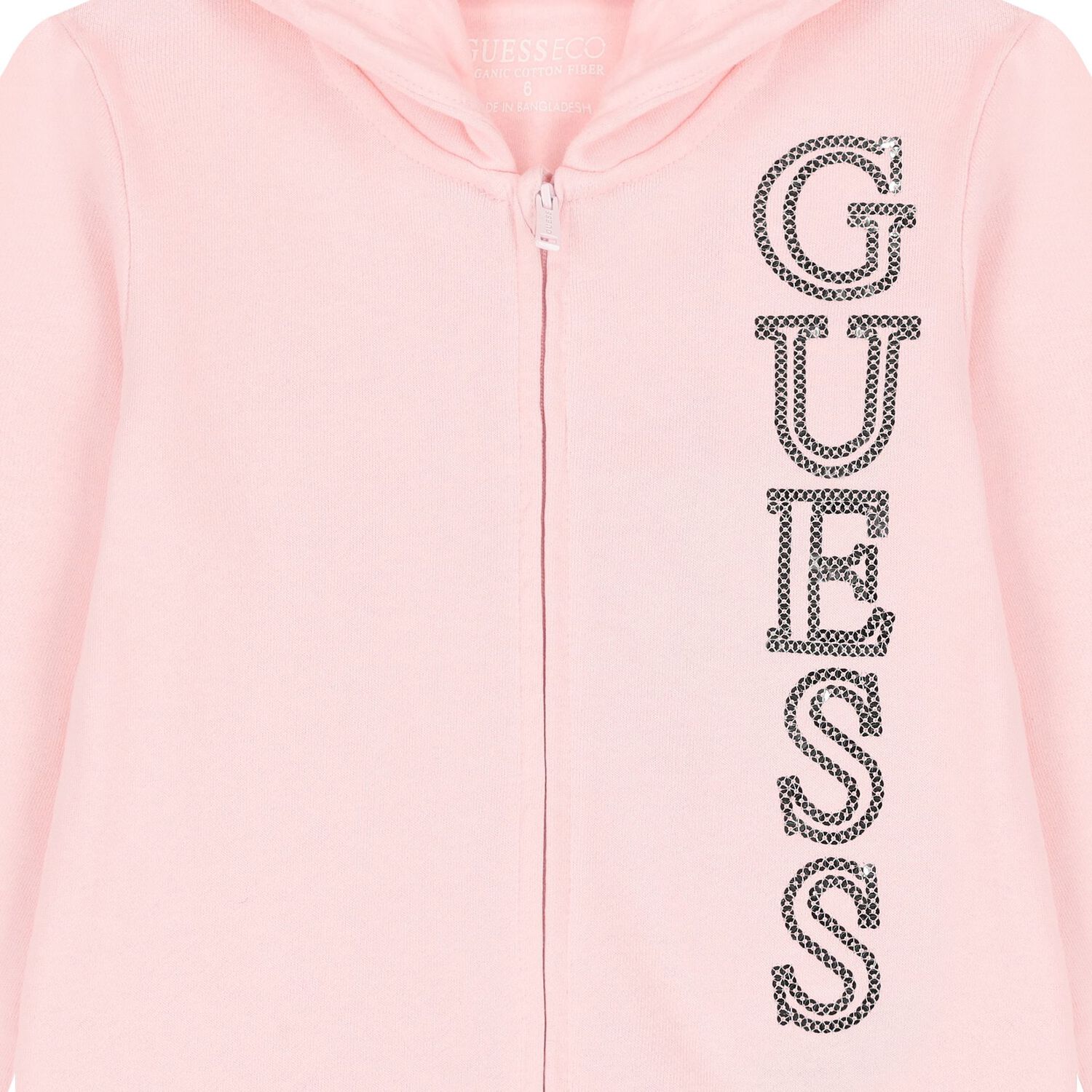 بدلة بنات رياضية بالشعار باللون الوردي, 1, hi-res image number null