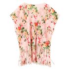 قفطان وردي مطوي للبنات, 1, hi-res