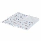 Baby Boys White Dogs Blanket, 1, hi-res