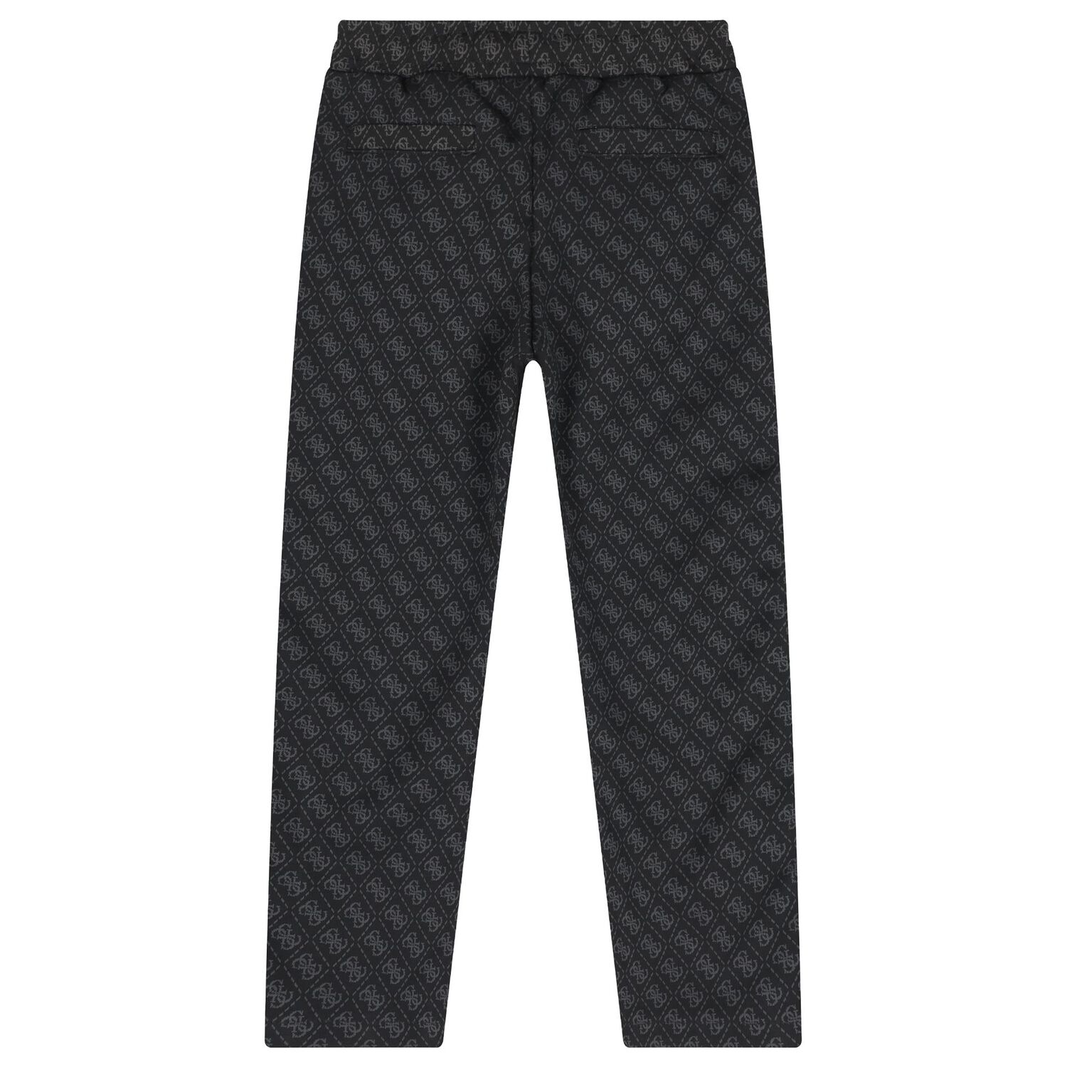 Boys Black & Red Logo Joggers, 1, hi-res