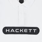 تيشيرت بولو اولاد بالشعار من القطن باللون الابيض , 1, hi-res