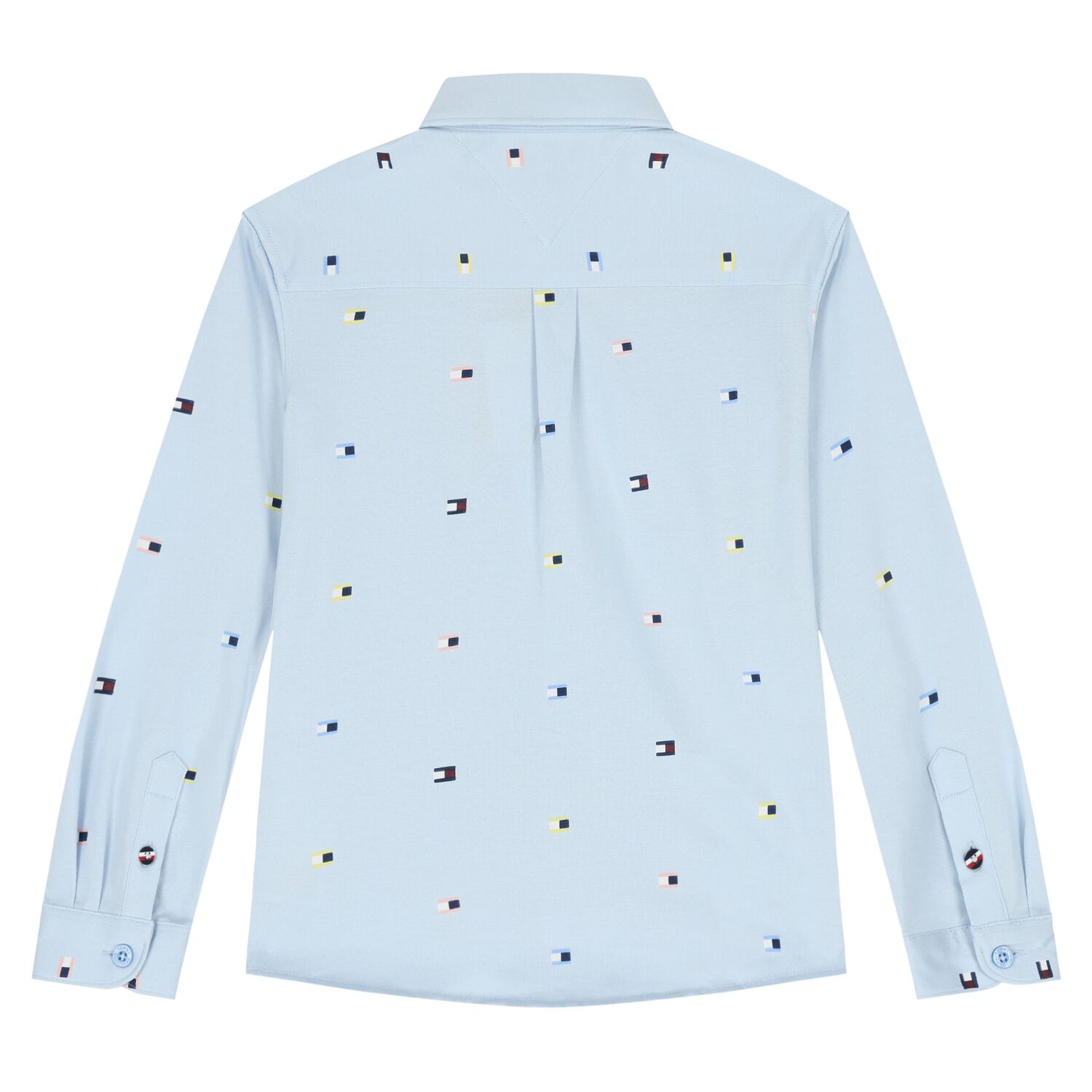 تيشيرت أولاد بالشعار باللون الكحلي, 1, hi-res image number null