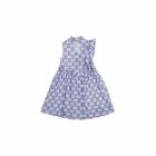 فستان باللون الابيض والازرق للبنات, 1, hi-res