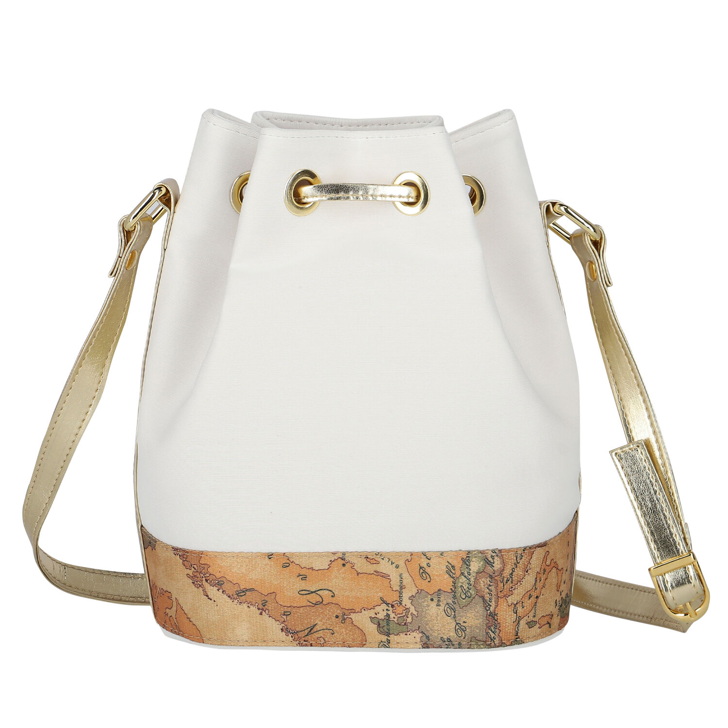 Girls White Logo Shoulder Bag, 1, hi-res
