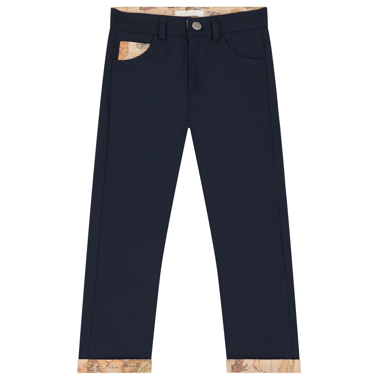 Boys Navy Blue Trousers, 1, hi-res image number null