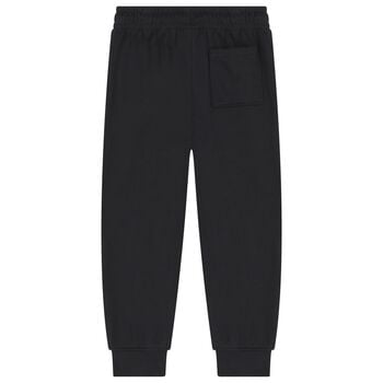 بنطلون رياضي بشعار جوردان باللون الأسود